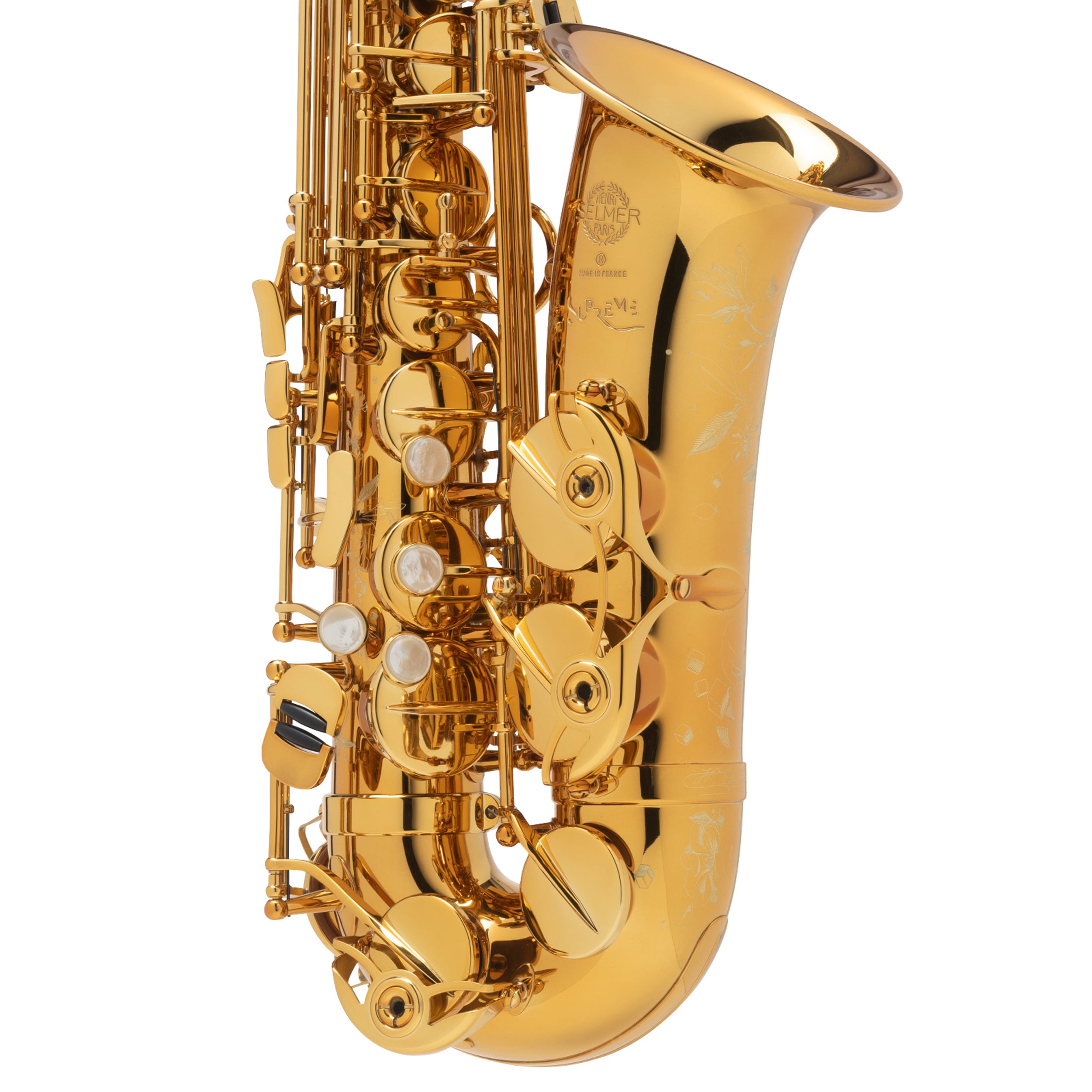 Selmer Paris 92 Supreme Professional Alto Saxophone Dark Gold Lacquer