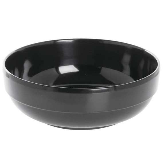 HUBERT® Black Bowl - 8 2/5" Dia x 3" H