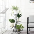 thumbnail image 3 of Fetcoi 4 Tier Plant Stands Indoor Metal Plant Shelf Stand Flower Pots Holder, 3 of 7