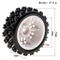 thumbnail image 2 of Labymos Télécommande hors Route Voiture de Rallye Pneus 71 * 26mm 4pcs Remplacement pour TAMIYA TT02 XV01 HSP, 2 of 6