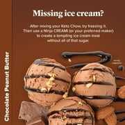 Keto Chow Chocolate Peanut Butter Ultra Low-Carb Meal Shake, Single Meal