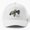 White, variant on Little Grey Fergie Baseball Hat, Classic Tractor Artwork, Rural Farm Enthusiast Cap