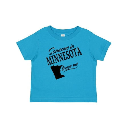 

Inktastic Someone in Minnesota Loves Me Gift Baby Boy or Baby Girl T-Shirt