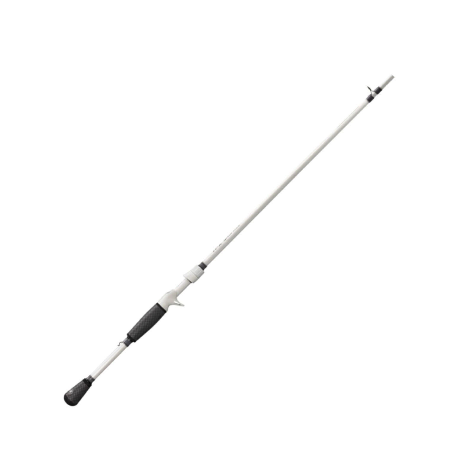 Lew's TP1X Speed Stick Casting Fishing Rod, 6-Foot 11-Inch 1-Piece Rod, Medium Power, White