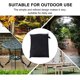 thumbnail image 3 of Funda para mesa de exterior con hebillas, impermeable y resistente al polvo para muebles de patio., 3 of 5