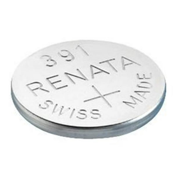 Renata RENATA- 391-MP 50mAh 1.55V Argent Oxyde Pièce Batterie & 44; Bande de Déchirure