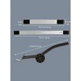 thumbnail image 2 of 2pcs Base de Machine à Laver avec Longueur Réglable, Support Universel Mobile Porteur et Amortisseur Fort avec Roues, Adapté pour le Lavage, 2 of 5