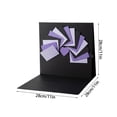 thumbnail image 3 of DIY Rotating Photo Album Frame Graduation Wedding Keepsake Scrapbook Memory Display Desktop Flip Photo Holder Anniversary Birthday Party Gift Table Decor Home Office Shelf Memory Organizer Craft Kit, 3 of 7