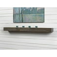 thumbnail image 3 of Mantels Direct Vail 60-in x 4-in Farmhouse Wood Fireplace Mantel Shelf - Driftwood, 3 of 3