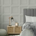 thumbnail image 2 of Fine Decor Distinctive Grey Square Panel Wallpaper, 2 of 5