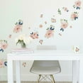 thumbnail image 3 of Beth Schneider Sweet Blooms Watercolor Peel and Stick Wall Decals, 3 of 6