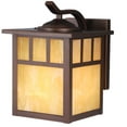 thumbnail image 5 of Vaxcel - Mission 1-Light Outdoor Wall Sconce in Mission and Lantern Style 9.5, 5 of 5