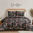 thumbnail image 6 of Jessica Simpson Arcadian Blooms Velvet Comforter Set Twin/Twin XL Size - 2 Piece Set, 6 of 7
