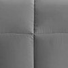 Home Collection Deals Lux Decor Collection Queen Comforter All Season Down Alternative Quilted Comforter with Corner Tabs - Plush Microfiber Fill (Queen, Grey)