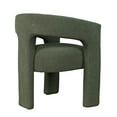 thumbnail image 5 of Sven Modern Contemporary Upholstered Three-Leg Curved Back Dining Chair, 5 of 9