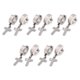 thumbnail image 1 of 5 pares de pendientes cruzados, ligeros, fáciles de llevar, estilo coreano, pendientes de gota, Clip para oreja, fiestas de Navidad, Día de San Ropa, zapatos y accesorios Miscelánea Tipo 1 Sonducket AP009692-01B, 1 of 6
