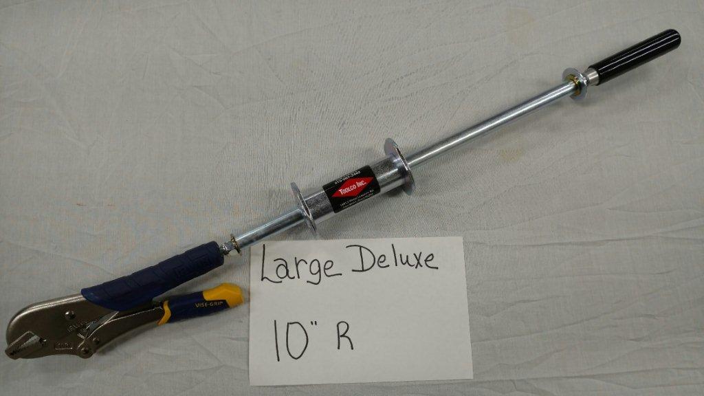 Large slammer hammer with Deluxe Vise Grips