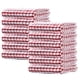 thumbnail image 1 of Checke Toallas Decorativas Juego Paños Mano Absorbentes Hilo Algodón Secado Rápido para Del Baño Rojo, 1 of 9
