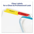 thumbnail image 3 of Print And Apply Index Maker Clear Label Dividers, 5 Color Tabs, Letter, 5 Sets | Bundle of 2 Packs, 3 of 5