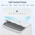 thumbnail image 2 of Litake Air Conditioner,14000 BTU Portable Air Conditioner with Dehumidifier and Fan Modes, Cools Room up to 750Sq.Ft, Room Floor AC Unit with Remote Control/24Hrs Timer/Moveable Wheels/Washable Filter, 2 of 7