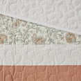 thumbnail image 3 of Madison Park 6 Piece Cotton Quilt Set with Throw Pillows in Coral Full/Queen, 3 of 5