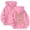 Pink, variant on Trust In The Lord Graphic Christian Hoodie for Women Half Zip Bible Verse Sweatshirt Teens Preppy Tops 2026