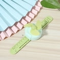 thumbnail image 2 of Tarente Compact Innovant Cartoon Montre Forme réglable Mini Kid Ventilateur USB Dragonne Règle de Charge (Vert), 2 of 8