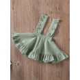 thumbnail image 4 of Cenuakty Baby Girls Suspender Skirt ,1T-6T Solid Color Sleeveless Backless Dress for All Year Round, 4 of 9