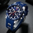 thumbnail image 4 of FOCUS Montre Homme Multifonction Rouge Montre-Bracelet Mode Garçon Montres Sport, 4 of 5