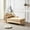 khaki, variant on Fashionable Chaise Lounge with Storage and Gold Legs - Enhance Your Relaxing Area