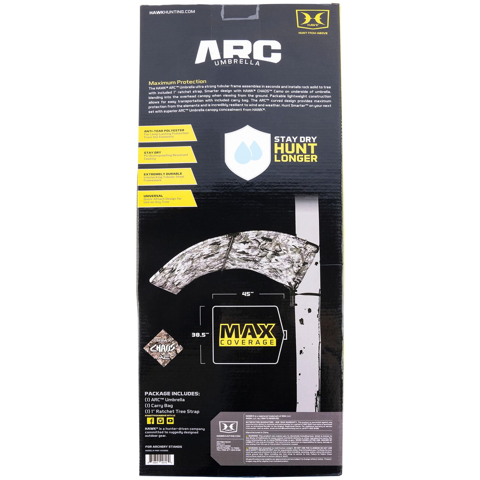 Hawk Arc Hunting Umbrella