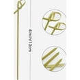 thumbnail image 3 of Bamboo Cocktail Picks 200 PCS Bamboo Skewers 4 Inch with Looped Knot, Food Picks,Party Toothpicks for Appetizers,Cocktail Drinks,Barbecue Snacks,Club Sandwiches. (Knot Skewer 4 inch 200 PCS), 3 of 4