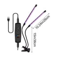 thumbnail image 3 of NWOKYZGH Plant Grow Light, 360°Gooseneck Clip LED Growing Lamp for Indoor Plants, USB-Powered, 2 Tube, 3 of 6