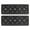 Black Eye Moon, variant on Kitchen Rugs Sets Of 2,Black Colorful Skull Flower Hat Pattern Anti Fatigue Kitchen Mat Rugs Non Slip Washable,Decorative Kitchen Floor Mats for Kitchen,Sink,Laundry,17"x47"+17"x47"