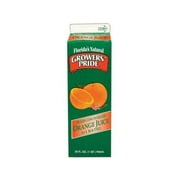 Growers Pride Orange Foodservice Label Only Juice, 32 ounce - 12 per case