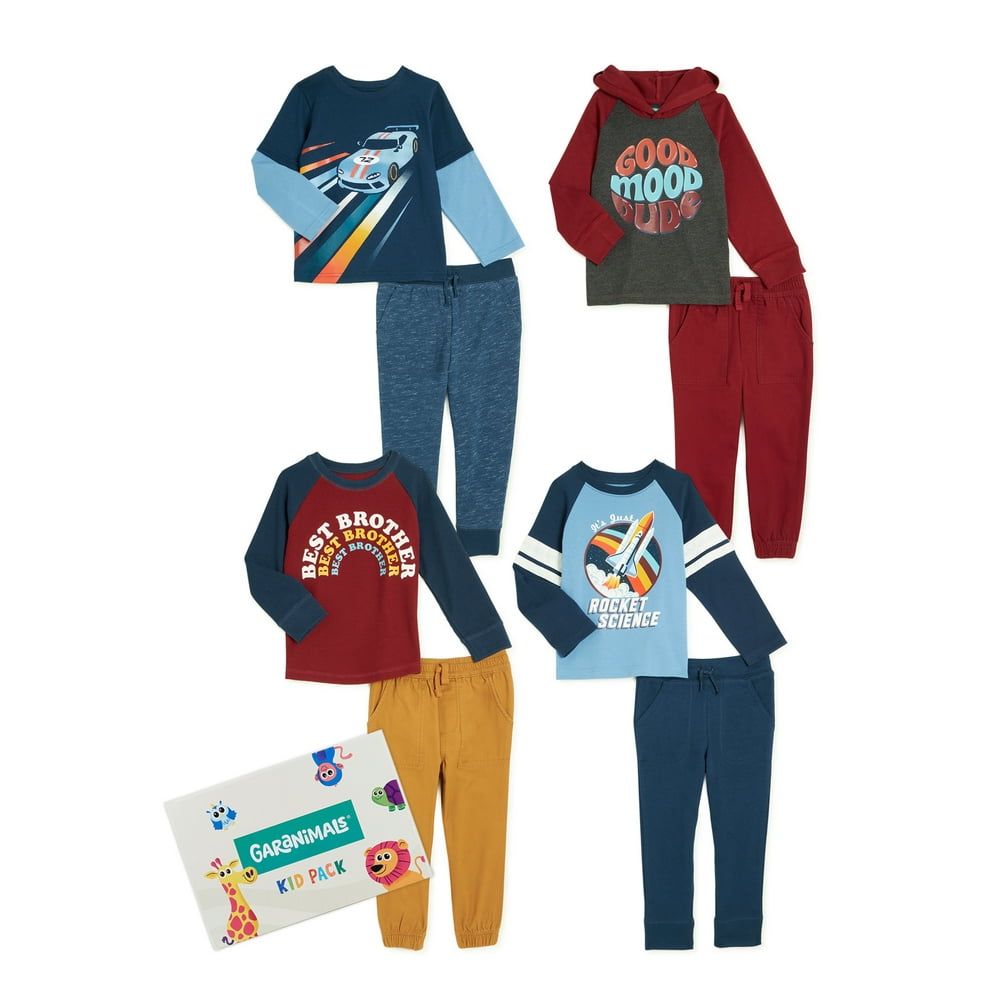 Garanimals Garanimals Baby Boy & Toddler Boy LongSleeve Mix & Match