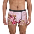 thumbnail image 2 of Bingfone Flamingos In The Tropical Forest Men's Underwear - Casual Stretch Boxer Briefs-XX-Large, 2 of 7