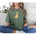 thumbnail image 5 of Cute Golden Retriever Shirt Golden Retriever Gift for Golden Mom Tee Life is Golden T Shirt Golden Retriever Mom Tshirt, 5 of 5