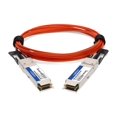 thumbnail image 2 of AddOn - 40GBase-AOC direct attach cable - TAA Compliant - QSFP+ to QSFP+ - 7 m - fiber optic - active - orange, 2 of 9