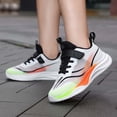 thumbnail image 6 of YunPes Kids Boys Breathable Mesh Sneakers Hook and Loop Non-Slip Running Shoes Trendy Gradient Athletic Shoes Everyday Wear, 6 of 7