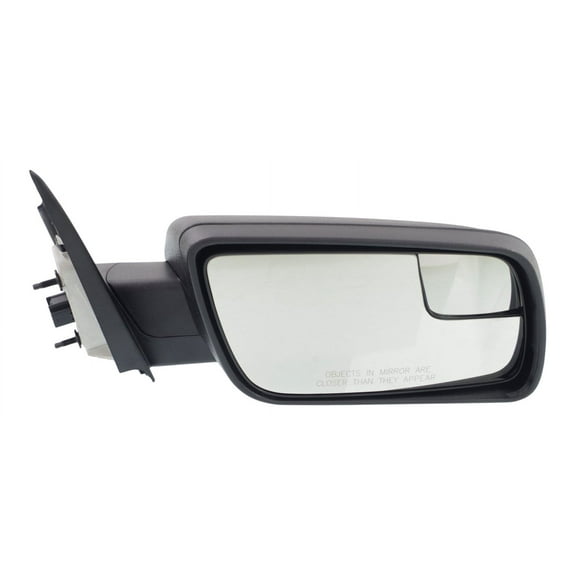 MIRROR Compatible with 2013-2019 Ford Flex Right Passenger Power Glass Textured Black