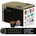 thumbnail image 5 of Perfect Samplers Flavored Coffee Pods Variety Pack, 40 Count for Keurig K Cup Brewers, 5 of 7