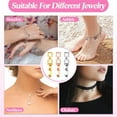 thumbnail image 2 of QUSENLON 5 Pcs Jewelry Extenders Clasps Necklace Bracelet Extenders Foldover Extension Jewelry Clasp for Crafts Jewelry Making, 2 of 14