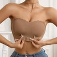 thumbnail image 2 of Front Closure Strapless Bra Comfortable Support Seamless Wireless Everyday Wear Leisure Activities Versatile Design All Seasons, 2 of 9