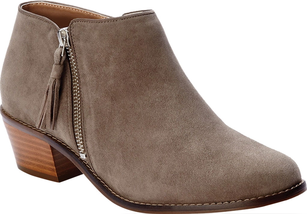 vionic suede ankle boot