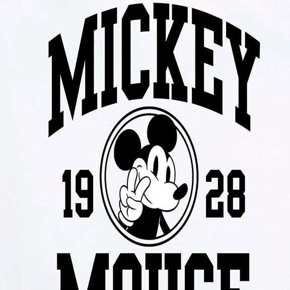 Mickey & Friends - Mickey Mouse Collegiate The Classic - Women's Short Sleeve Graphic T-Shirt