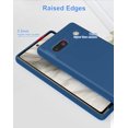 thumbnail image 4 of Thin Google Pixel 7a Case, TPU Cover with Camera Protection Soft Interior Slim Flexible Phone Case for Pixel 7a - Blue, 4 of 13