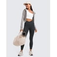 thumbnail image 3 of CRZ YOGA Womens Butterluxe Cross Waist Workout Leggings 25 Inches, 3 of 4