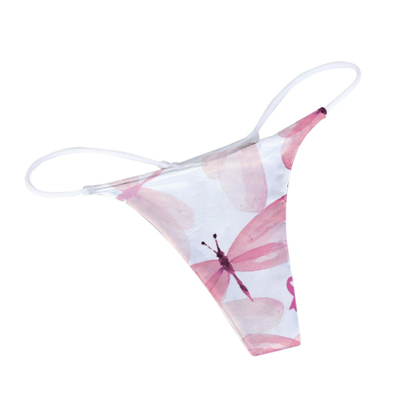 LBECLEY Cotton Panties for Women Soft Comfort T-Back Underpants