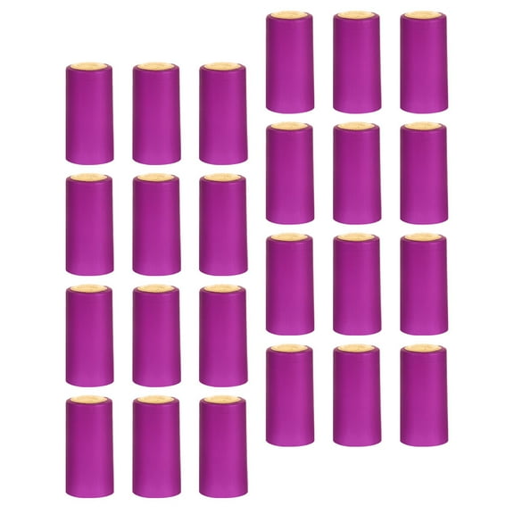 MLINS 30pcs PVC Heat Shrink Capsules Wine Shrink Wrap Wine Bottle Capsules Shrink Caps